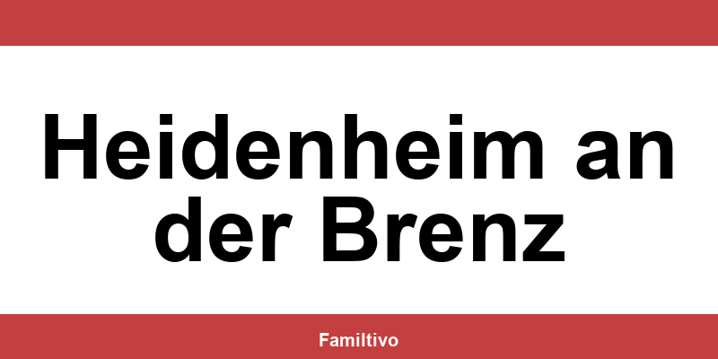Kontakt zur Familienkasse Heidenheim an der Brenz - Telefonnummer