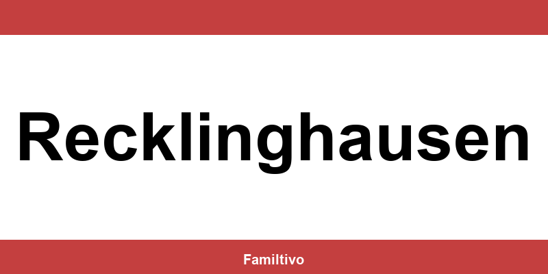 Kontakt zur Familienkasse Recklinghausen - Telefonnummer