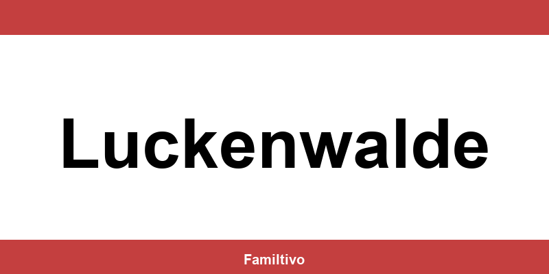 Kontakt zur Familienkasse Luckenwalde - Telefonnummer