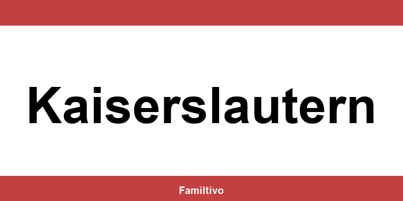 Kontakt zur Familienkasse Kaiserslautern - Telefonnummer
