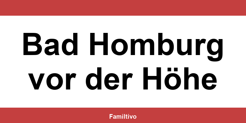 Kontakt zur Familienkasse Bad Homburg vor der Höhe - Telefonnummer